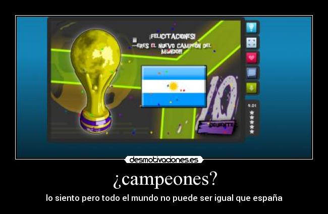 ¿campeones? - 