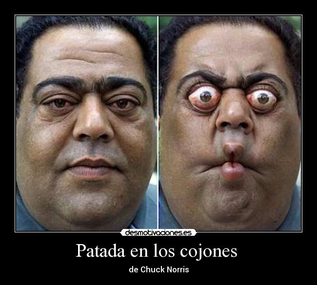 Patada en los cojones  - 
