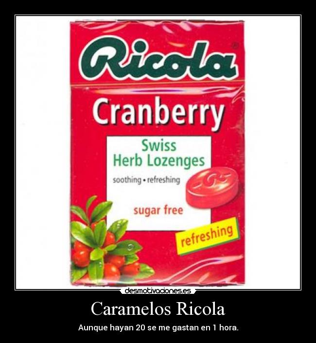 Caramelos Ricola -