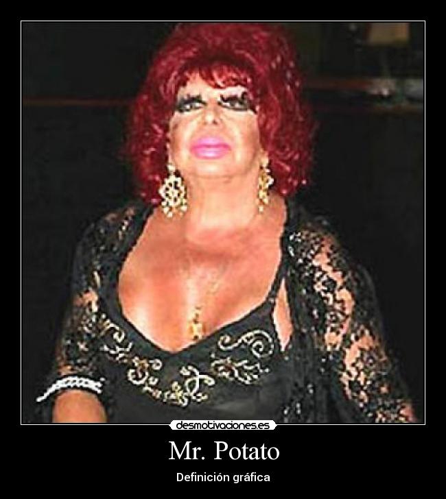 Mr. Potato - Definición gráfica