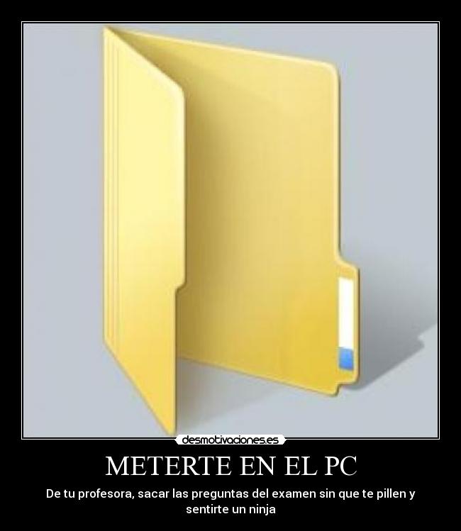 METERTE EN EL PC -