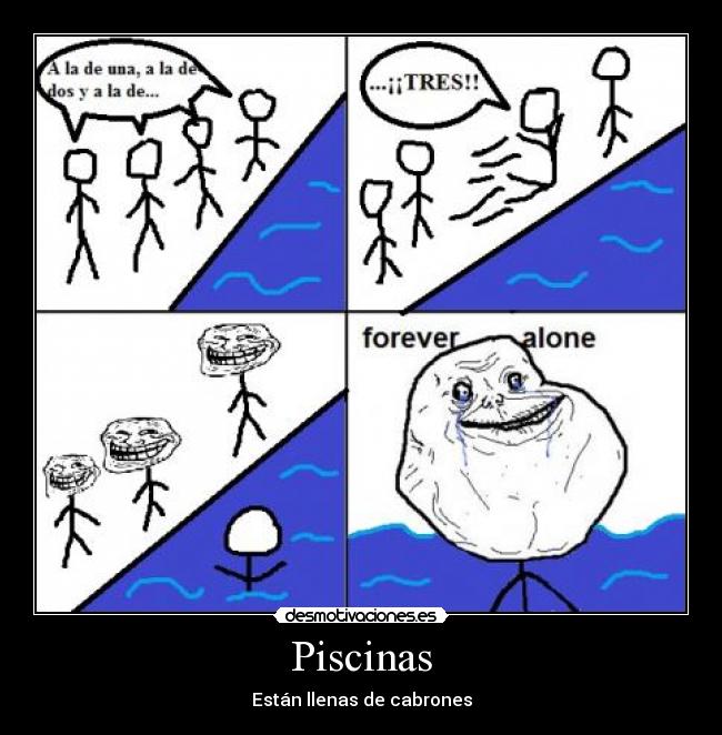 Piscinas - Están llenas de cabrones