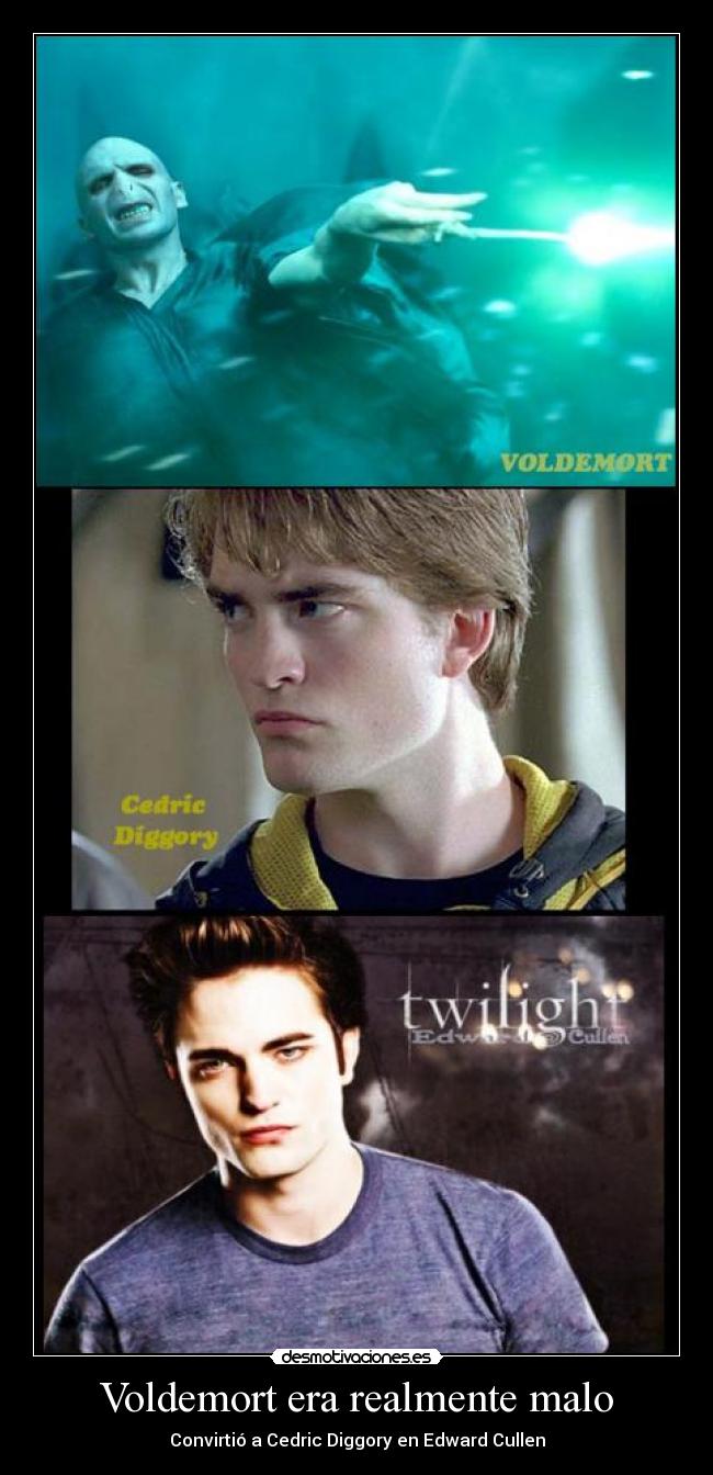 Voldemort era realmente malo - 