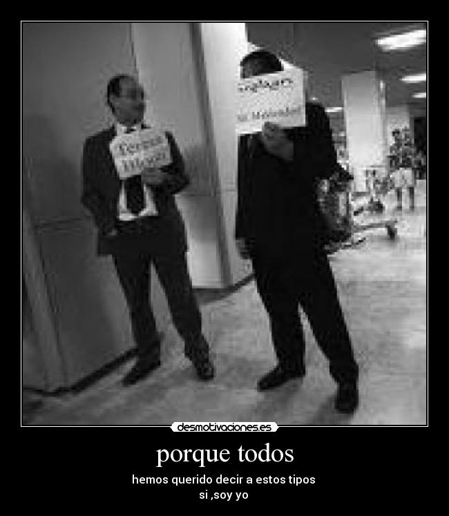 porque todos - 