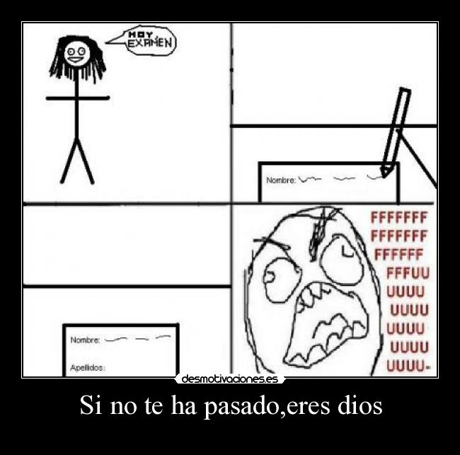 carteles dios fffffffffuuuuuuuu desmotivaciones