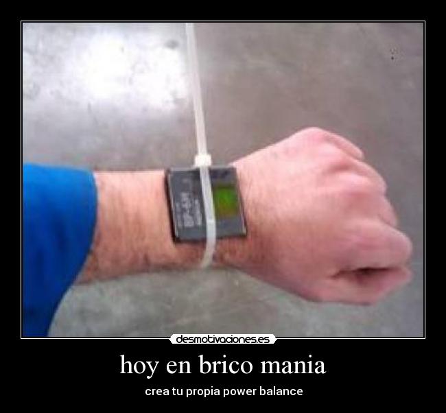 hoy en brico mania -