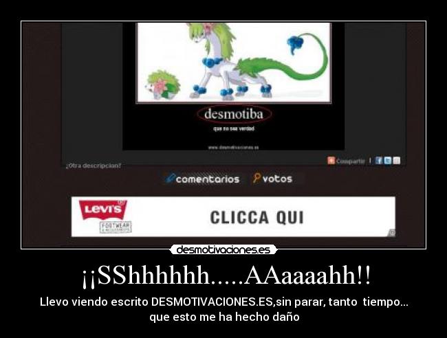 ¡¡SShhhhhh.....AAaaaahh!! -