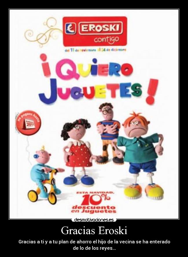 Gracias Eroski -