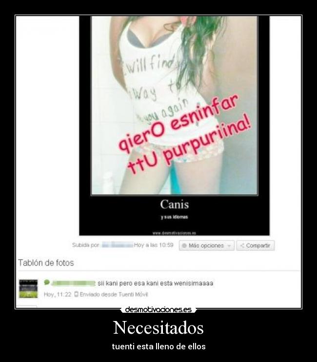 Necesitados - tuenti esta lleno de ellos