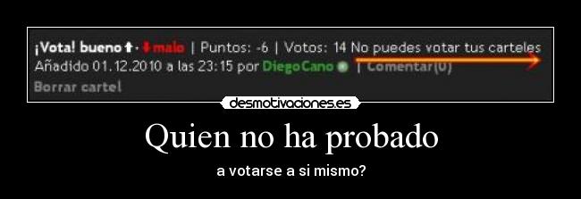 carteles votos desmotivaciones