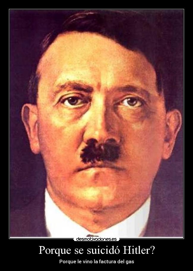 Porque se suicidó Hitler? -