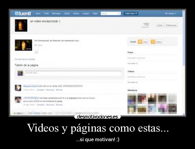 Videos y páginas como estas... - ...si que motivan! :)