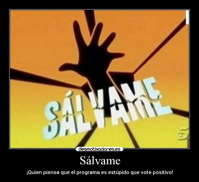 Sálvame -