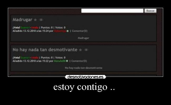 estoy contigo .. -