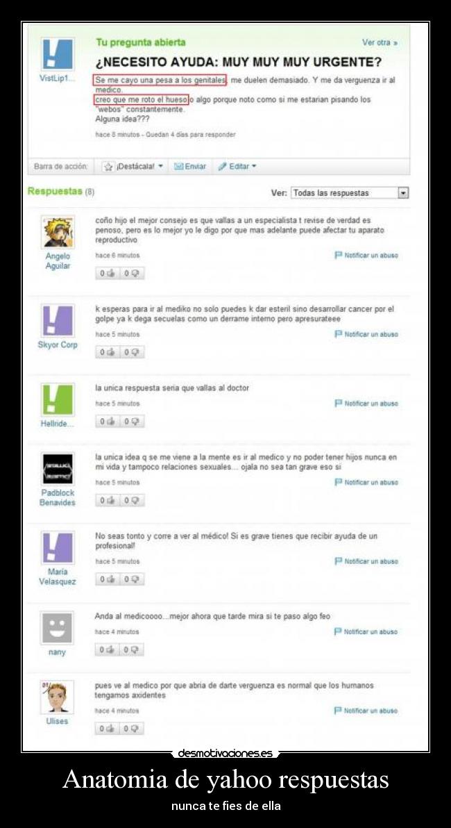 carteles fallo lectura anatomia yahoo respuestas pene hueso desmotivaciones