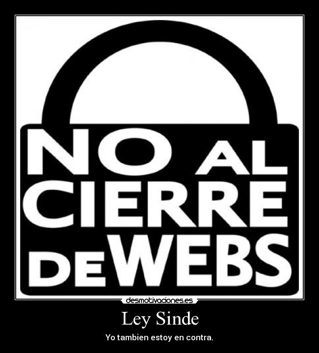 Ley Sinde - 