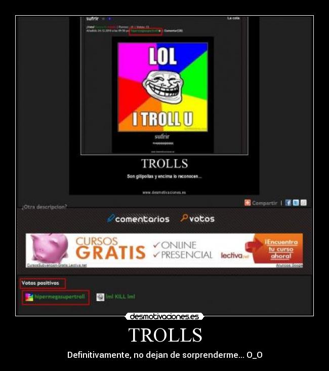 TROLLS - Definitivamente, no dejan de sorprenderme... O_O