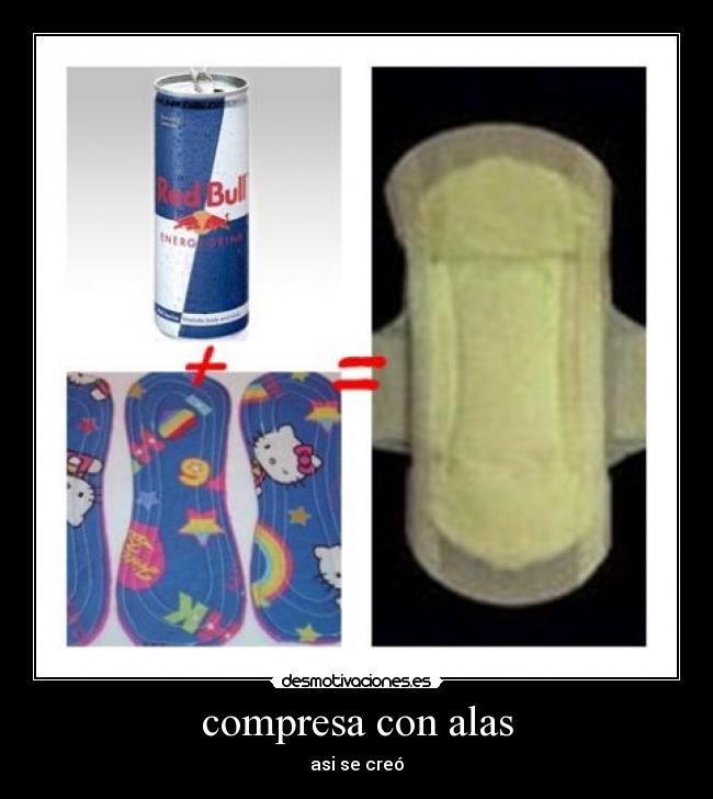 compresa con alas - 