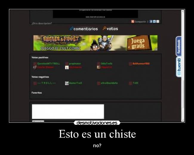 Esto es un chiste - no?