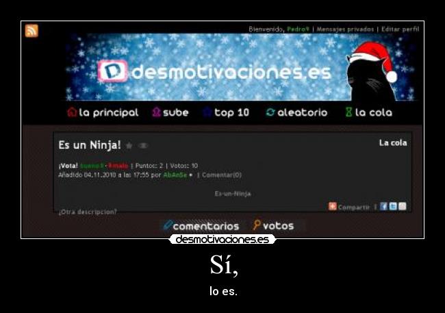 Sí, - 