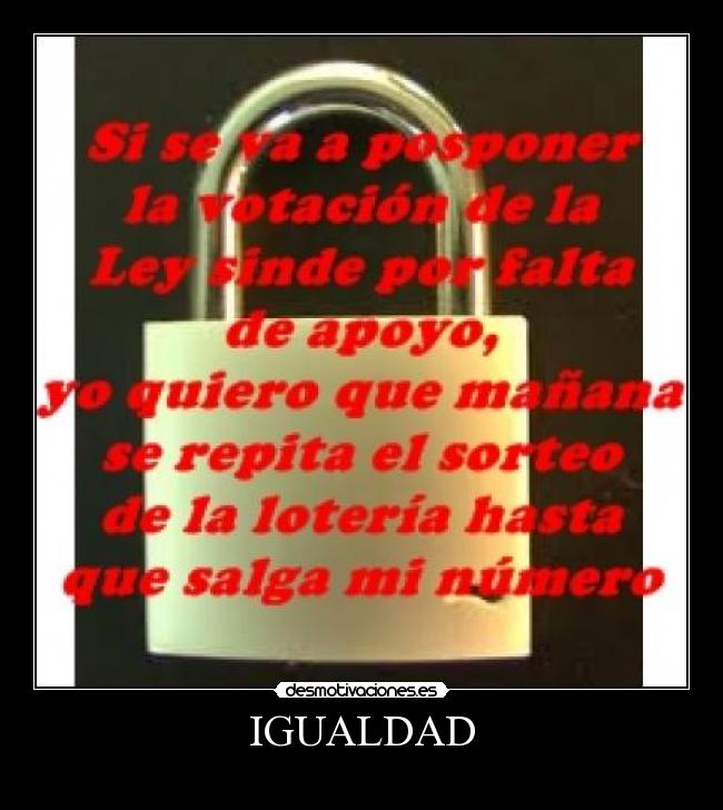 IGUALDAD -