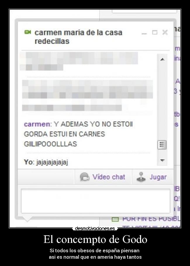 El concempto de Godo - Si todos los obesos de españa piensan 
asi es normal que en ameria haya tantos