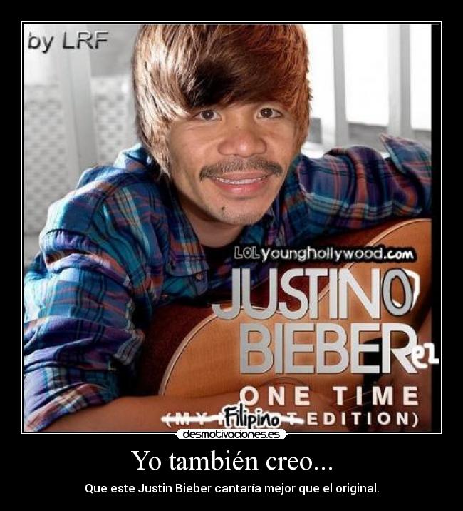 Yo también creo... -