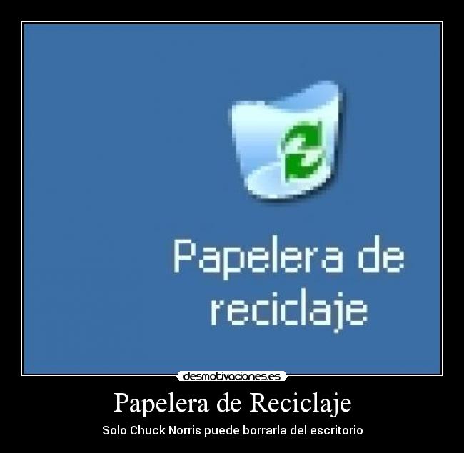 Papelera de Reciclaje - 