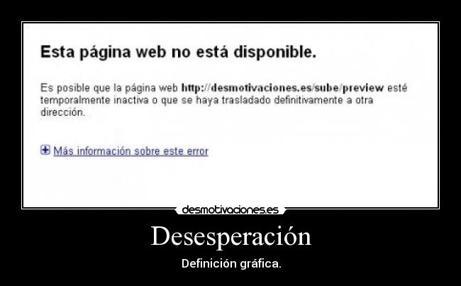 Desesperación -
