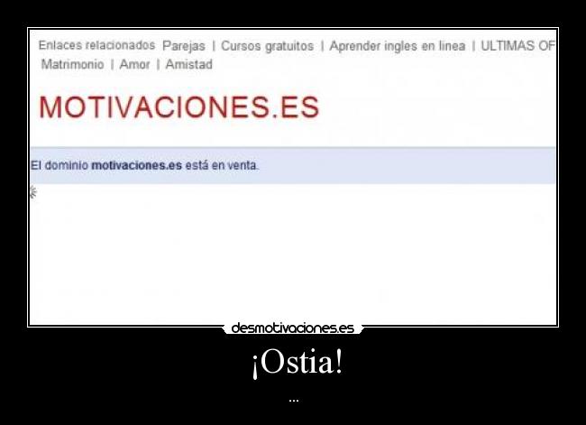 ¡Ostia! - ...