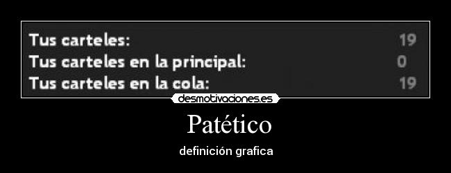 Patético -