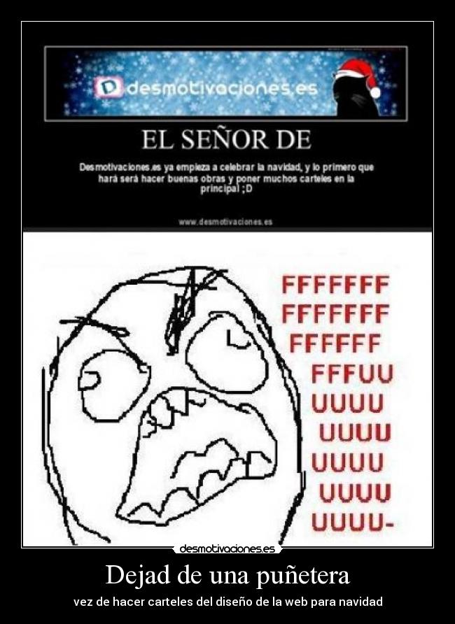 Dejad de una puñetera - 