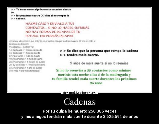 Cadenas -
