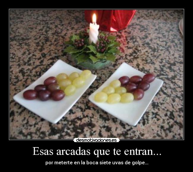 Esas arcadas que te entran... -