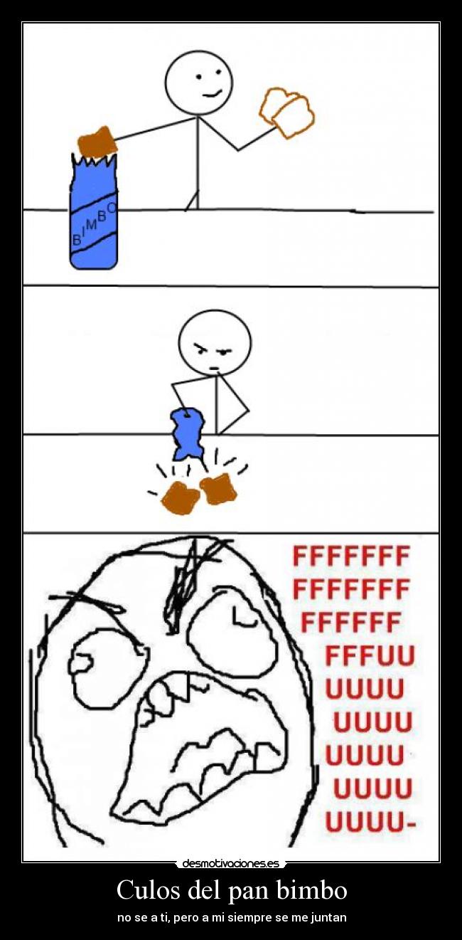Culos del pan bimbo - no se a ti, pero a mi siempre se me juntan