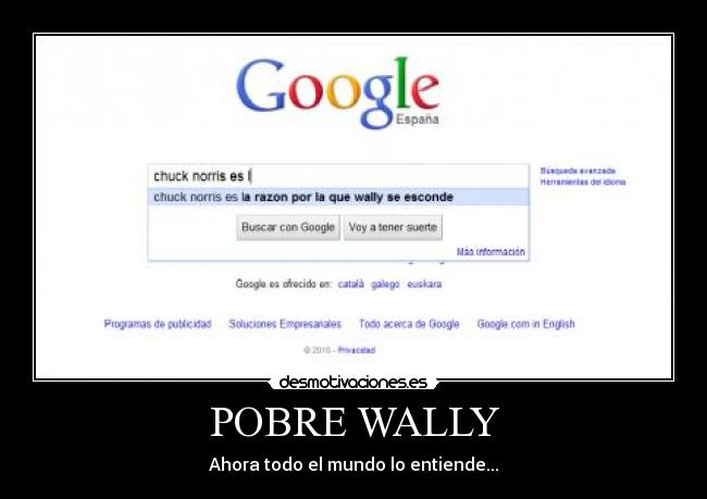 POBRE WALLY -