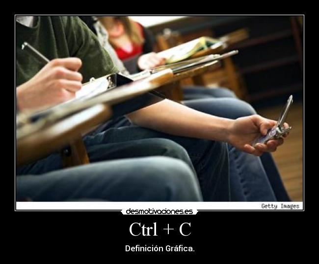 Ctrl + C - Definición Gráfica.