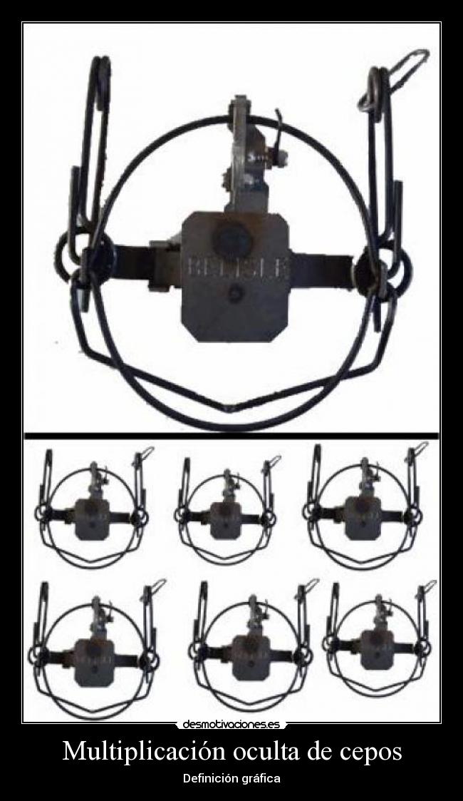 Multiplicación oculta de cepos - Definición gráfica