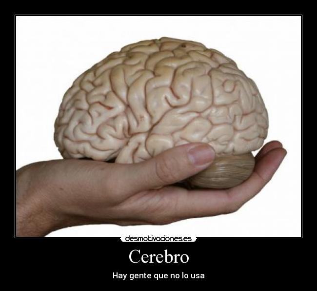 carteles cerebro desmotivaciones