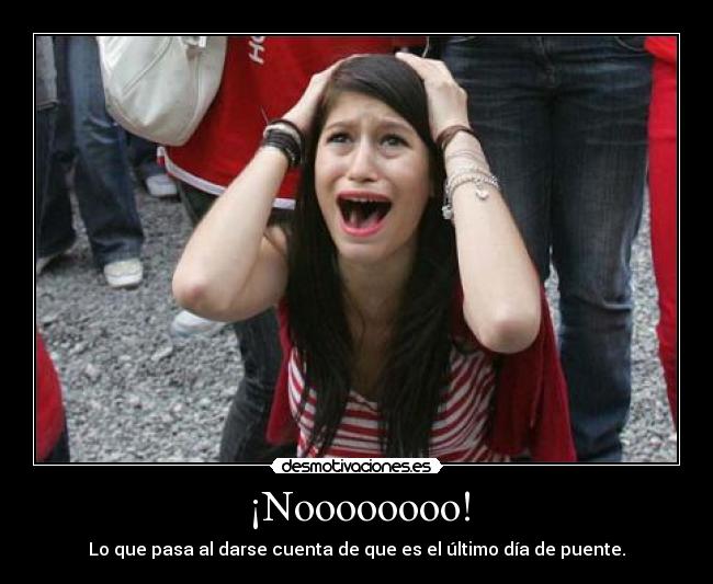 ¡Noooooooo! - 