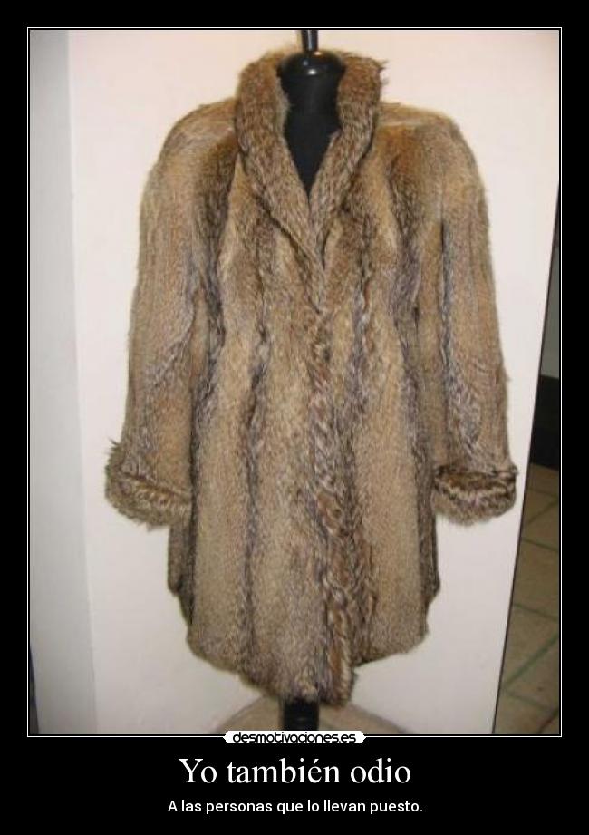Yo también odio - 