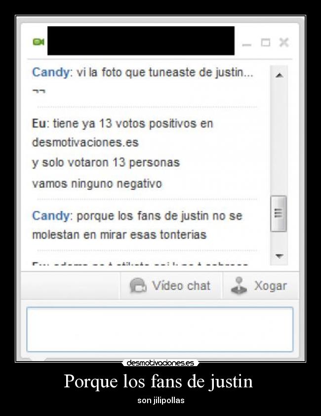 Porque los fans de justin - son jilipollas