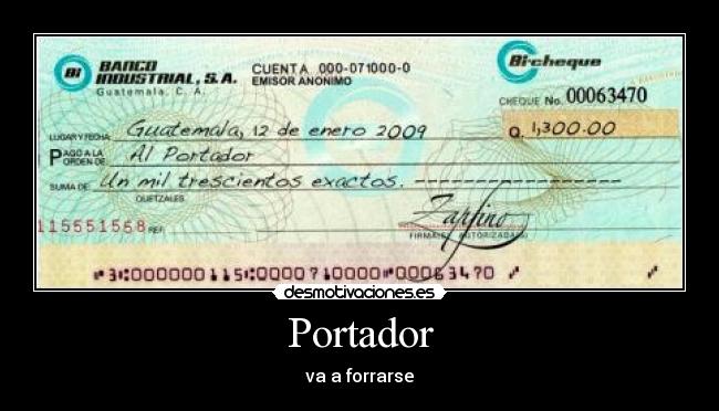 Portador -