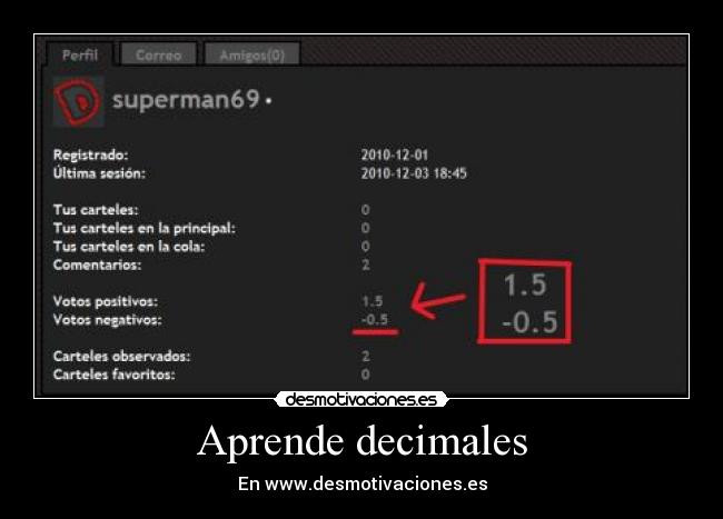 Aprende decimales - 