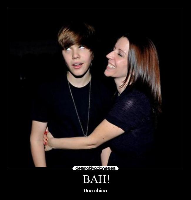 carteles chica justin bieber desmotivaciones