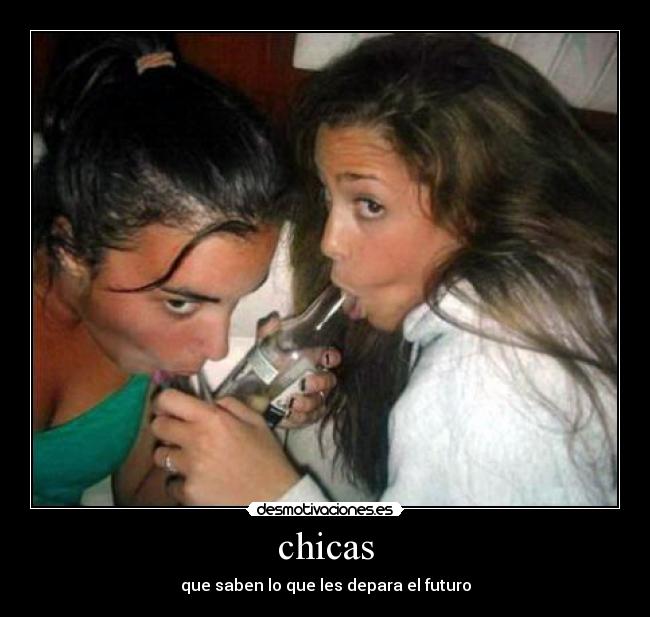 chicas - que saben lo que les depara el futuro