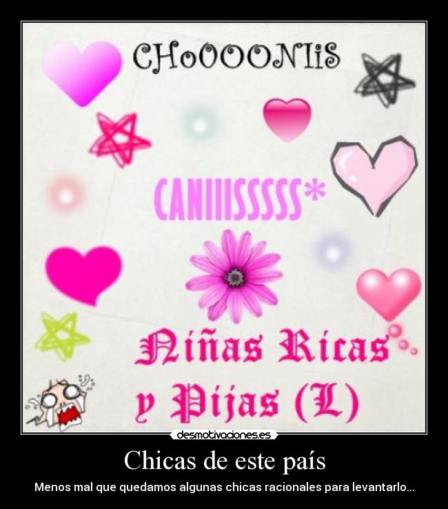 Chicas de este país -