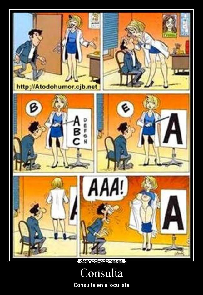Consulta - Consulta en el oculista