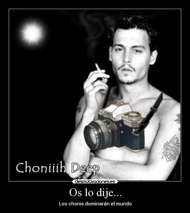 carteles choniih deep desmotivaciones