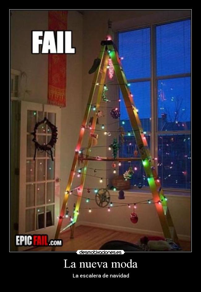 La nueva moda - La escalera de navidad
